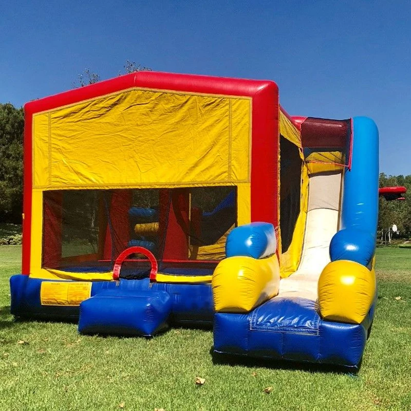 High Quality Inflatable Slide Inflatable Bounce House Castle Combine With Inflatable Slide Outdoor Play
High Quality Inflatable Slide Inflatable Bounce House Castle Combine With Inflatable Slide Outdoor Play