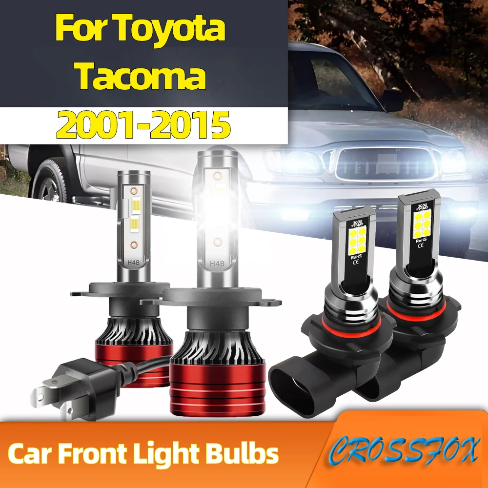 Crossfox 2/4x для Toyota Tacoma 2001 2002 2003 2004-2015 фары дальнего/ближнего света 26000LM лампы фары 6000K автомобильные передние противотуманные фары
Crossfox 2/4x для Toyota Tacoma 2001 2002 2003 2004-2015 фары дальнего/ближнего света 26000LM лампы фары 6000K автомобильные передние противотуманные фары