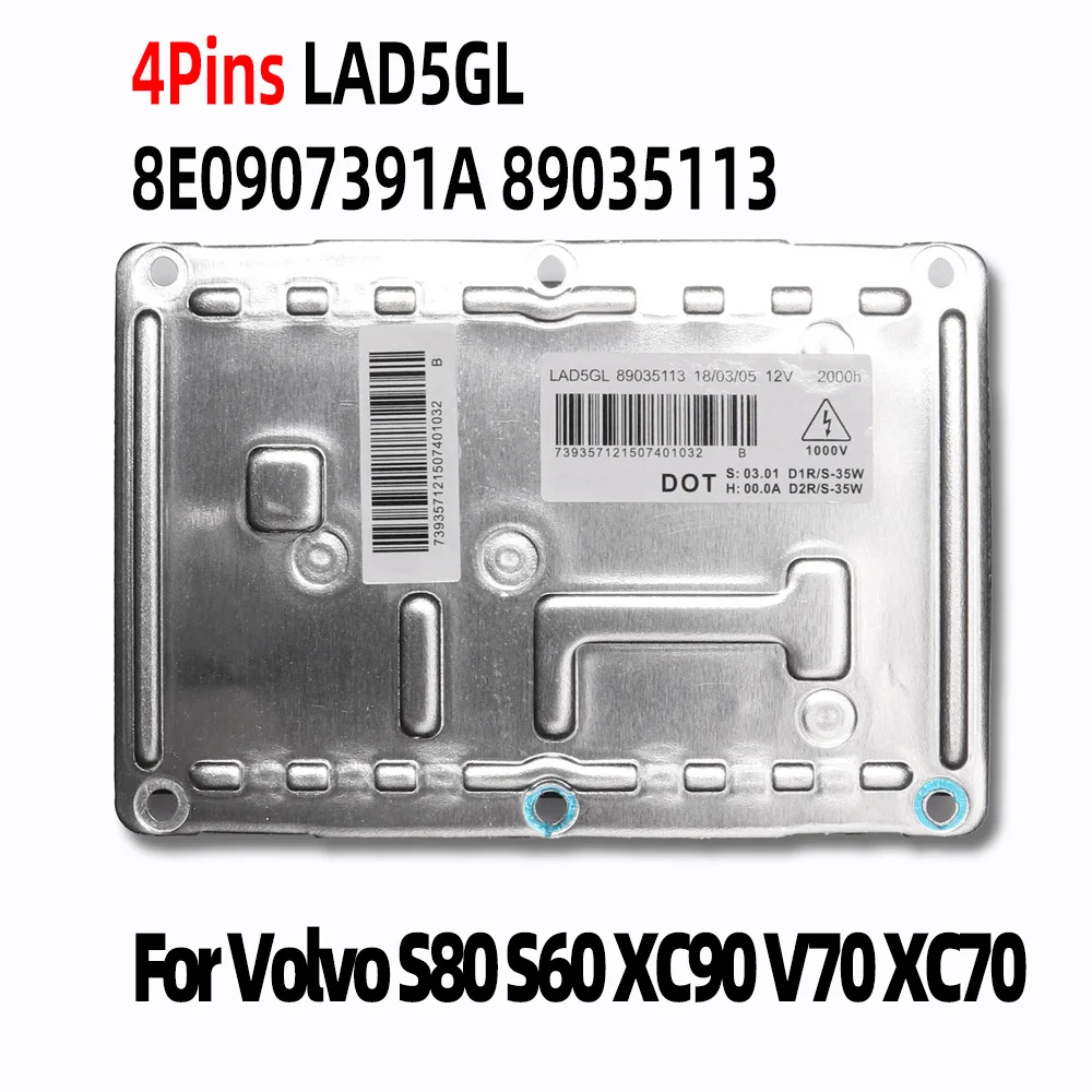 1 шт. для Volvo S80 S60 XC90 V70 XC70 балласт ксеноновый HID LAD5GL 89035113 8Е 0907391 Модуль управления HID D1S D1R 35 Вт D2S D2R
1 шт. для Volvo S80 S60 XC90 V70 XC70 балласт ксеноновый HID LAD5GL 89035113 8Е 0907391 Модуль управления HID D1S D1R 35 Вт D2S D2R