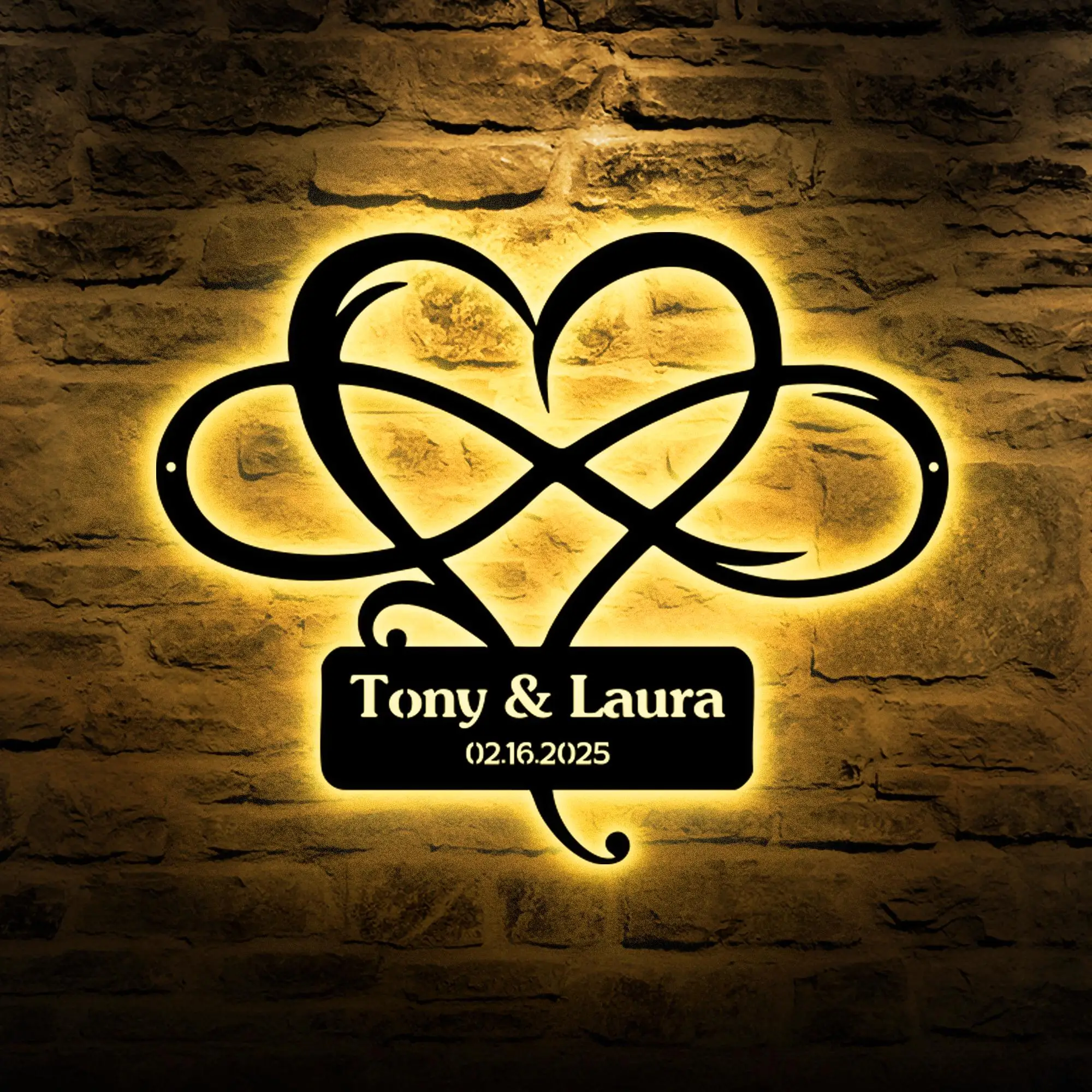 Personalized Wedding Gift for Couple, Custom Infinity Sign, Wedding Date Sign Metal Engagement Sign Anniversary Gift
Personalized Wedding Gift for Couple, Custom Infinity Sign, Wedding Date Sign Metal Engagement Sign Anniversary Gift