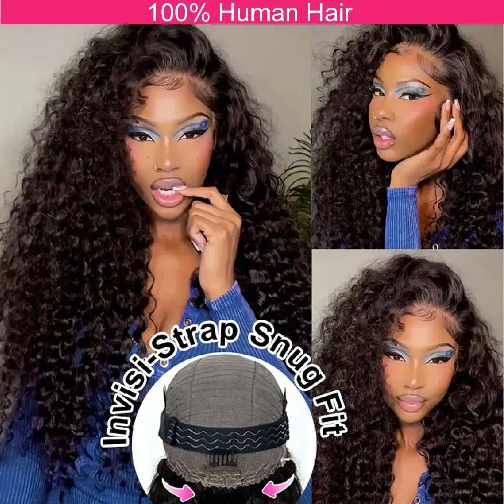 Invisi Strap HD 360 Lace Front Wig Human Hair Jerry Curly 360 Full Lace Wigs Drawstring Snug Fit Glueless Wigs Human Hair
Invisi Strap HD 360 Lace Front Wig Human Hair Jerry Curly 360 Full Lace Wigs Drawstring Snug Fit Glueless Wigs Human Hair