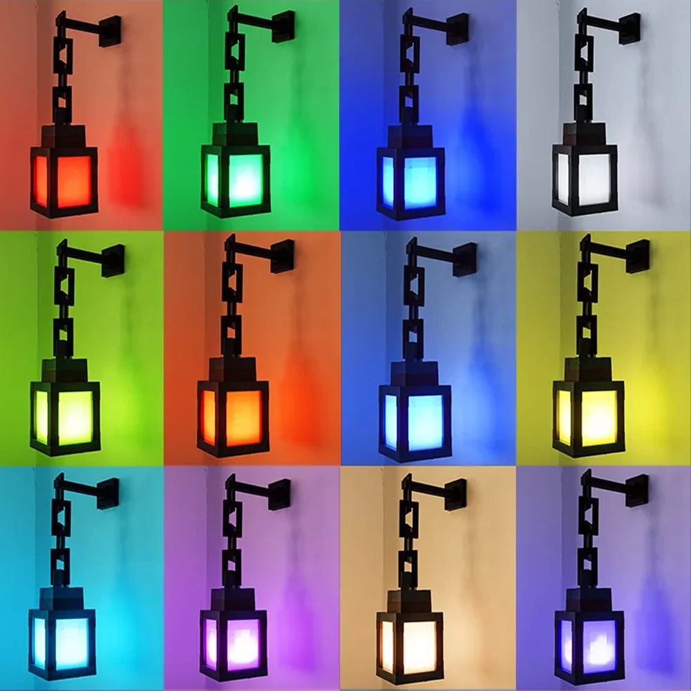 DIY Indoor Decor Pixel Style Night Light Portable Table Lamp Desktop Decoration 16 Colors Lantern Festival Atmosphere Light HOME
DIY Indoor Decor Pixel Style Night Light Portable Table Lamp Desktop Decoration 16 Colors Lantern Festival Atmosphere Light HOME