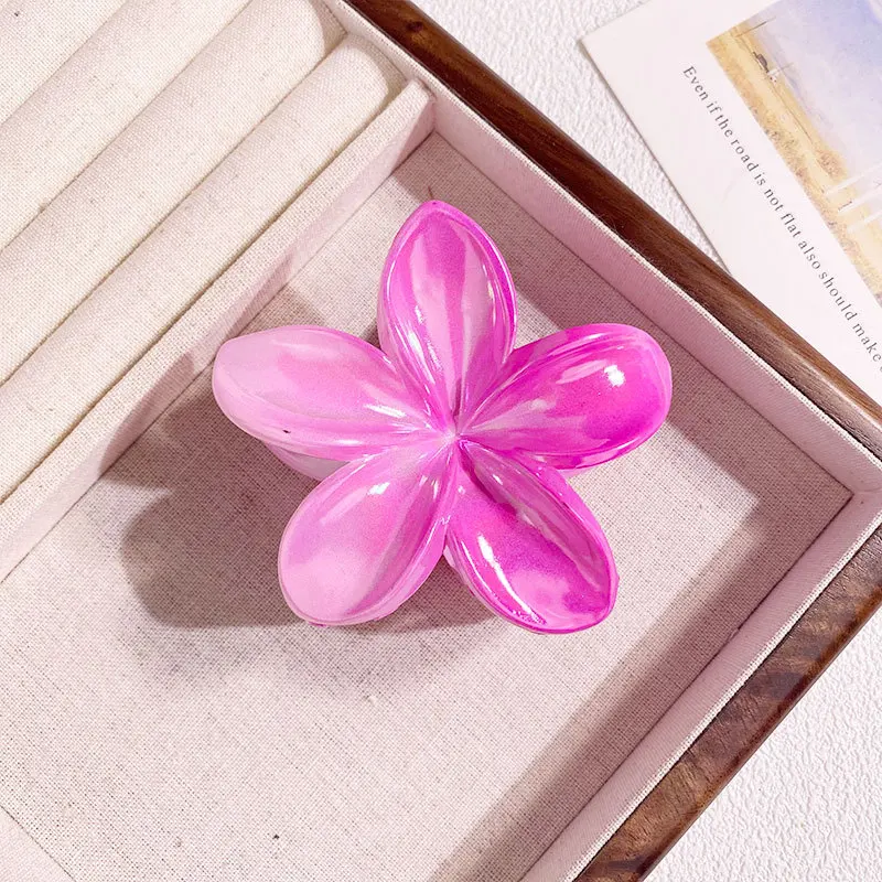 1/6/10/12pcs Fashion Women Flower Hair Claws Hawaiian Gradient 8CM Hair Clips Vacation Beach Style Hairpins Hair Accessories
1/6/10/12pcs Fashion Women Flower Hair Claws Hawaiian Gradient 8CM Hair Clips Vacation Beach Style Hairpins Hair Accessories 