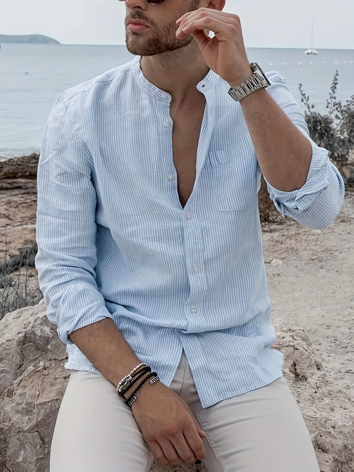 New cotton and linen breathable shirt men's tops casual loose solid color long-sleeved lapel men's autumn casual streetwear
New cotton and linen breathable shirt men's tops casual loose solid color long-sleeved lapel men's autumn casual streetwear