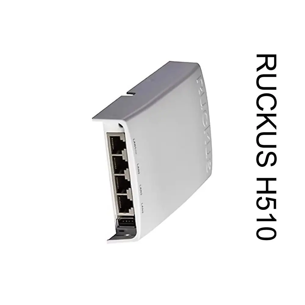 RUCKUS NETWORKS H510, 901-H510-WW00, 901-H510-EU00, Wi-Fi AP 901-H510-US00 Hotel Panel Access Point Wave2 2.4GHz & 5GHz 802.11AC
RUCKUS NETWORKS H510, 901-H510-WW00, 901-H510-EU00, Wi-Fi AP 901-H510-US00 Hotel Panel Access Point Wave2 2.4GHz & 5GHz 802.11AC