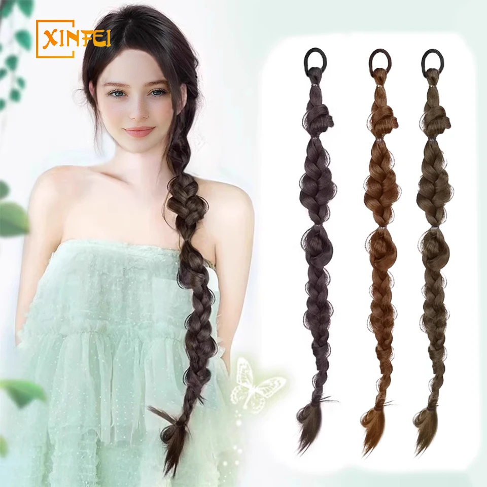 Synthetic 24-inch Ponytail The Wizard of Oz Braided Braid Forest-style Long Braid Hair Ring Wig Braid Ponytail
Synthetic 24-inch Ponytail The Wizard of Oz Braided Braid Forest-style Long Braid Hair Ring Wig Braid Ponytail