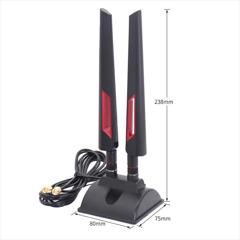 5G WiFi external antenna, TS9 SMA magnetic base, used for remote mobile phone routers, modems, network cards, signal amplifiers
5G WiFi external antenna, TS9 SMA magnetic base, used for remote mobile phone routers, modems, network cards, signal amplifiers