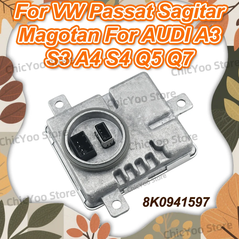 8K0941597 HID Xenon Ballast Control Replaces For VW Passat Sagitar Magotan For AUDI A3 S3 A4 S4 Q5 Q7 
8K0941597 HID Xenon Ballast Control Replaces For VW Passat Sagitar Magotan For AUDI A3 S3 A4 S4 Q5 Q7