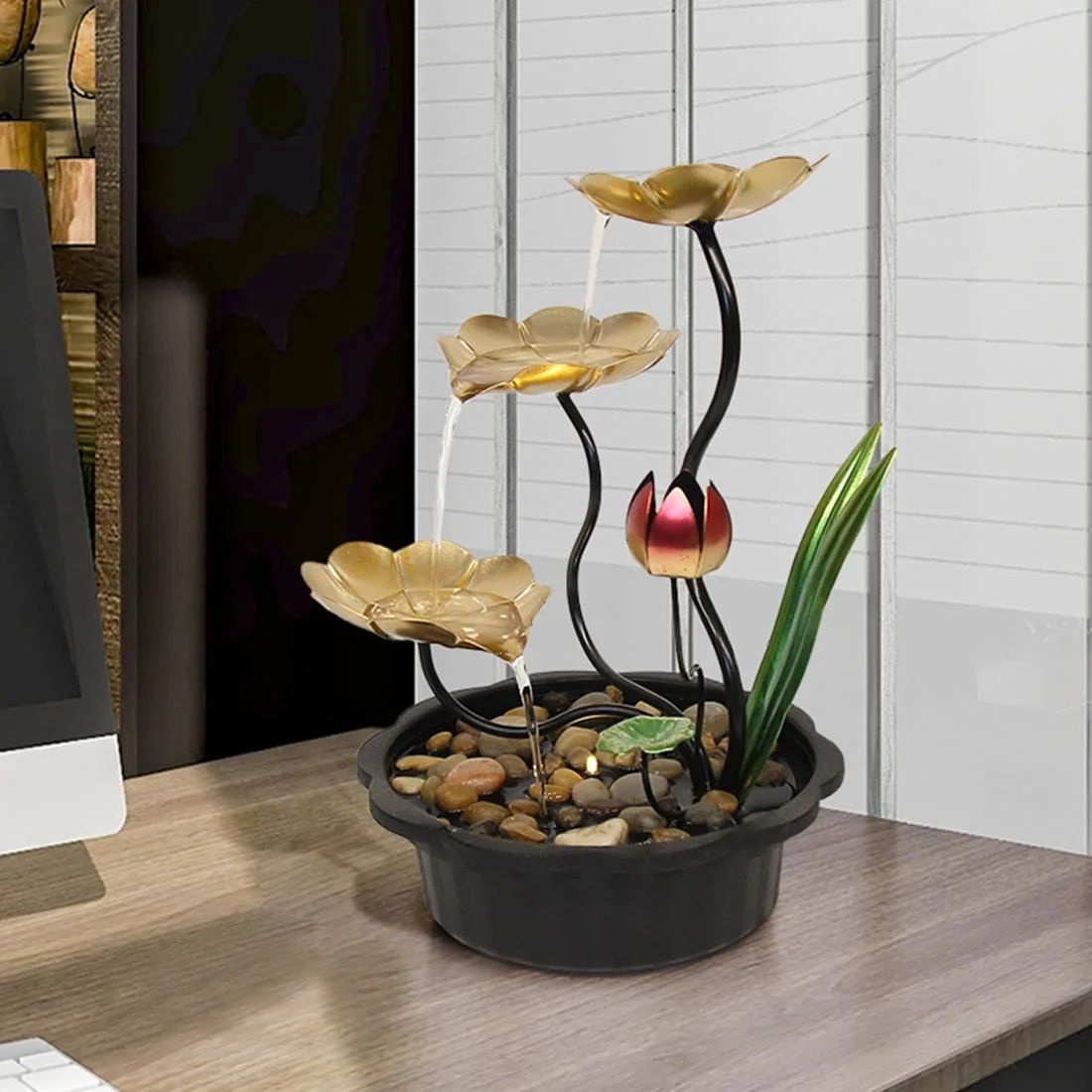 Simple Circulating Water Decoration Waterscape Office Desktop Lucky Small Fountain Living Room Light Luxury Decoration Gift
Simple Circulating Water Decoration Waterscape Office Desktop Lucky Small Fountain Living Room Light Luxury Decoration Gift