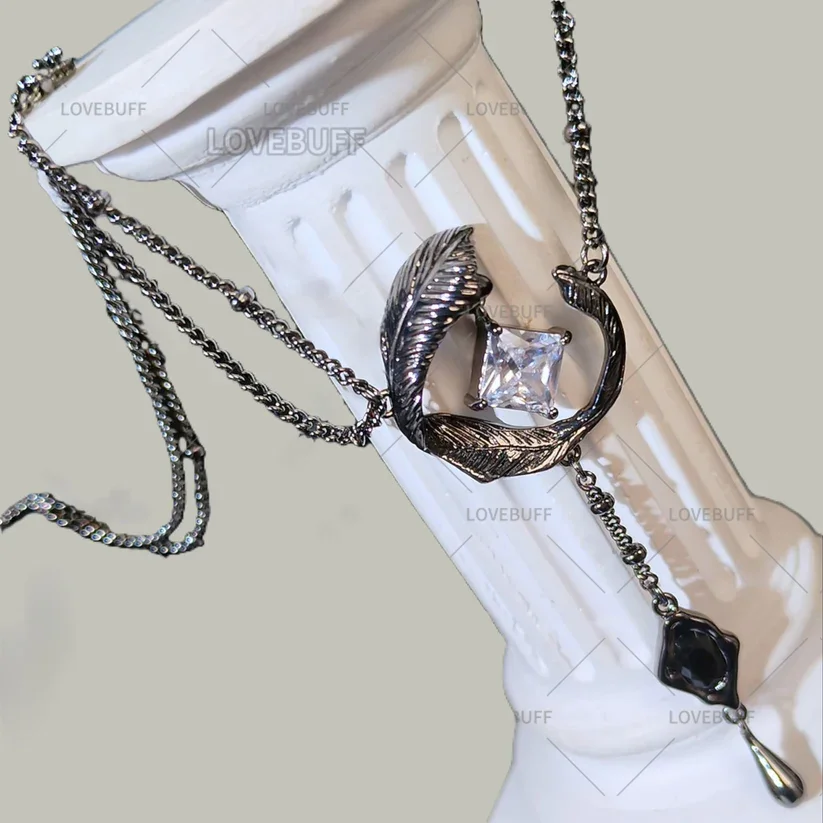 LOVEBUFF LAD Sylus Where Hearts Live MC's Feather Belt Chain Waist Belly Chain & Necklace
LOVEBUFF LAD Sylus Where Hearts Live MC's Feather Belt Chain Waist Belly Chain & Necklace