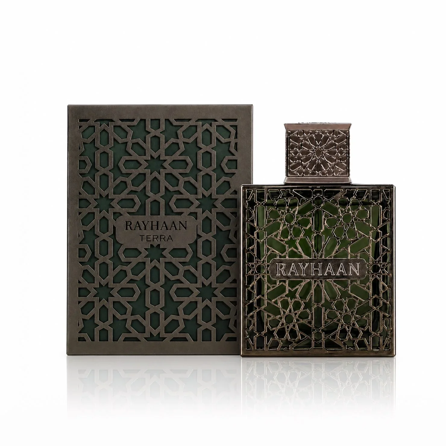 Rayhaan Terra Eau de Parfum Spray for Unisex – Warm Spicy, Woody, Amber & Oriental Scent, Long-Lasting Fragrance, Perfect Gift, 3.4 fl oz / 100 ml
Rayhaan Terra Eau de Parfum Spray for Unisex – Warm Spicy, Woody, Amber & Oriental Scent, Long-Lasting Fragrance, Perfect Gift, 3.4 fl oz / 100 ml