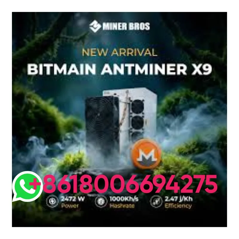 B. LEGIT SALES Bitmain Antminer X9 1Mh/s Monero XMR (RandomX) Miner
B. LEGIT SALES Bitmain Antminer X9 1Mh/s Monero XMR (RandomX) Miner