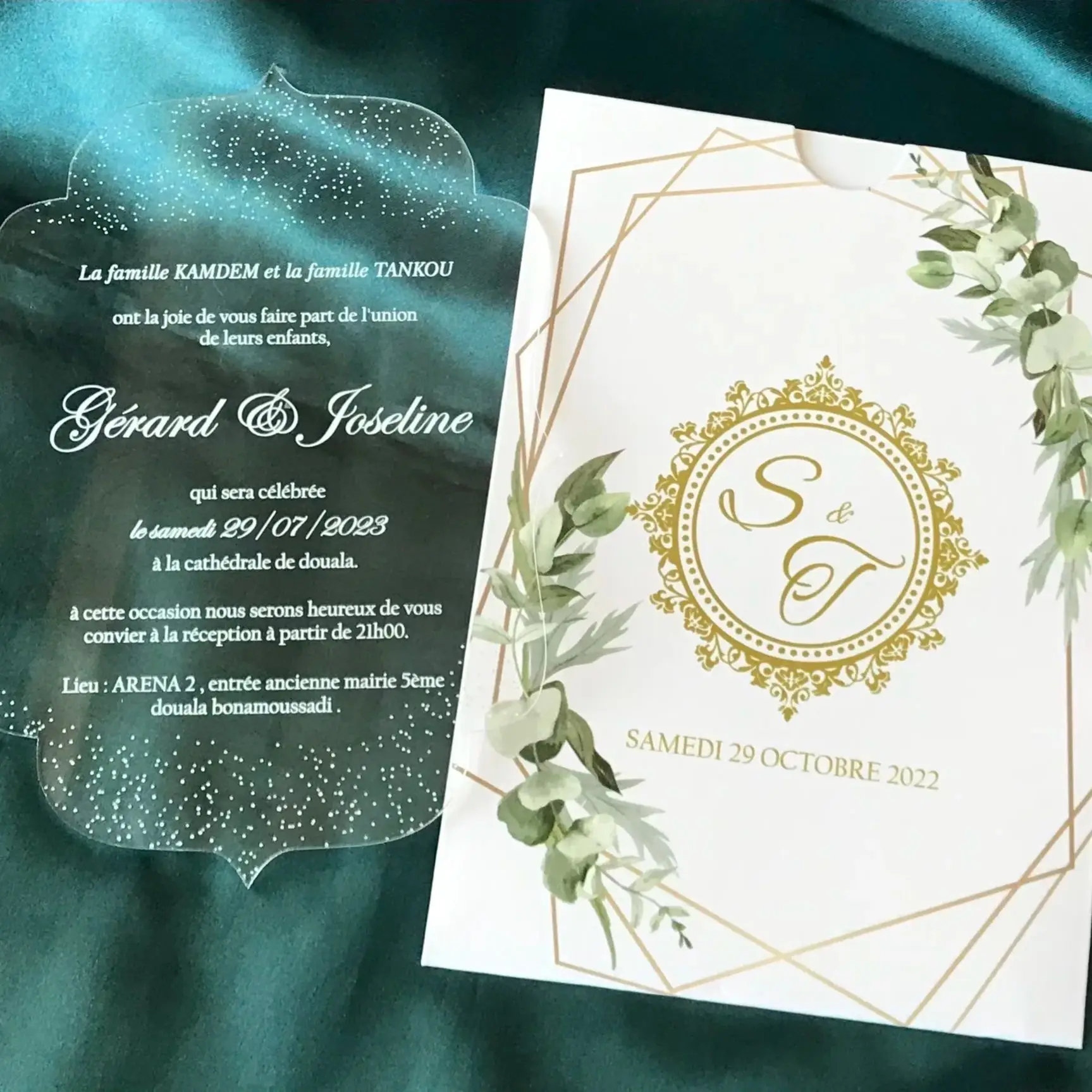 10pcs Custom Acrylic Wedding Invitation,Personalized Envelope,Laser Cut, Transparent, Quinceanera,Decoration
10pcs Custom Acrylic Wedding Invitation,Personalized Envelope,Laser Cut, Transparent, Quinceanera,Decoration