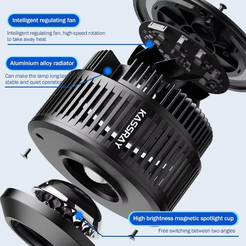 50/90W A5/A8Pro KASSRAY Natural Light Full Spectrum Algae LED Light Timed Dimming WiFi APP Control for Freshwater Stream Tank
50/90W A5/A8Pro KASSRAY Natural Light Full Spectrum Algae LED Light Timed Dimming WiFi APP Control for Freshwater Stream Tank