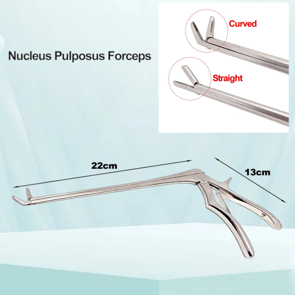 Nucleus Pulposus Forceps Clamp Veterinary Orthopedic Bone Scissors Orthopedic Surgical Instruments Straight/Curved Head tool
Nucleus Pulposus Forceps Clamp Veterinary Orthopedic Bone Scissors Orthopedic Surgical Instruments Straight/Curved Head tool