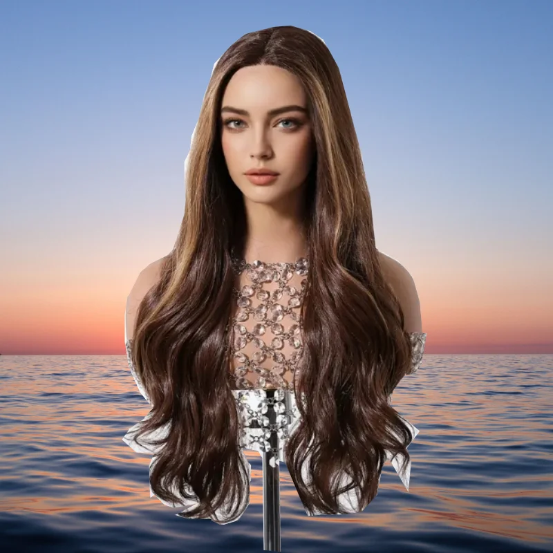 Humen Hair Wig for Women Body Wave with Multi-Color Highlights Brown & Blonde, Lace Front, Natural Look for Daily Use, Partie
Humen Hair Wig for Women Body Wave with Multi-Color Highlights Brown & Blonde, Lace Front, Natural Look for Daily Use, Partie