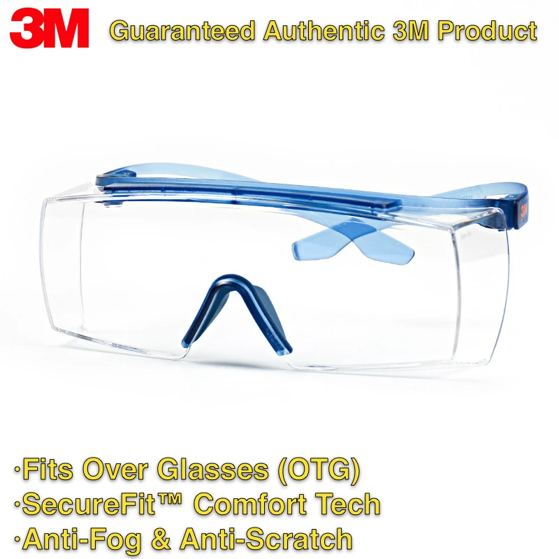 3M SF3701 SecureFit Safety Glasses OTG Over Glasses Anti-Fog Scratch Resistant Goggles Clear Lens Industrial Work Lab
3M SF3701 SecureFit Safety Glasses OTG Over Glasses Anti-Fog Scratch Resistant Goggles Clear Lens Industrial Work Lab