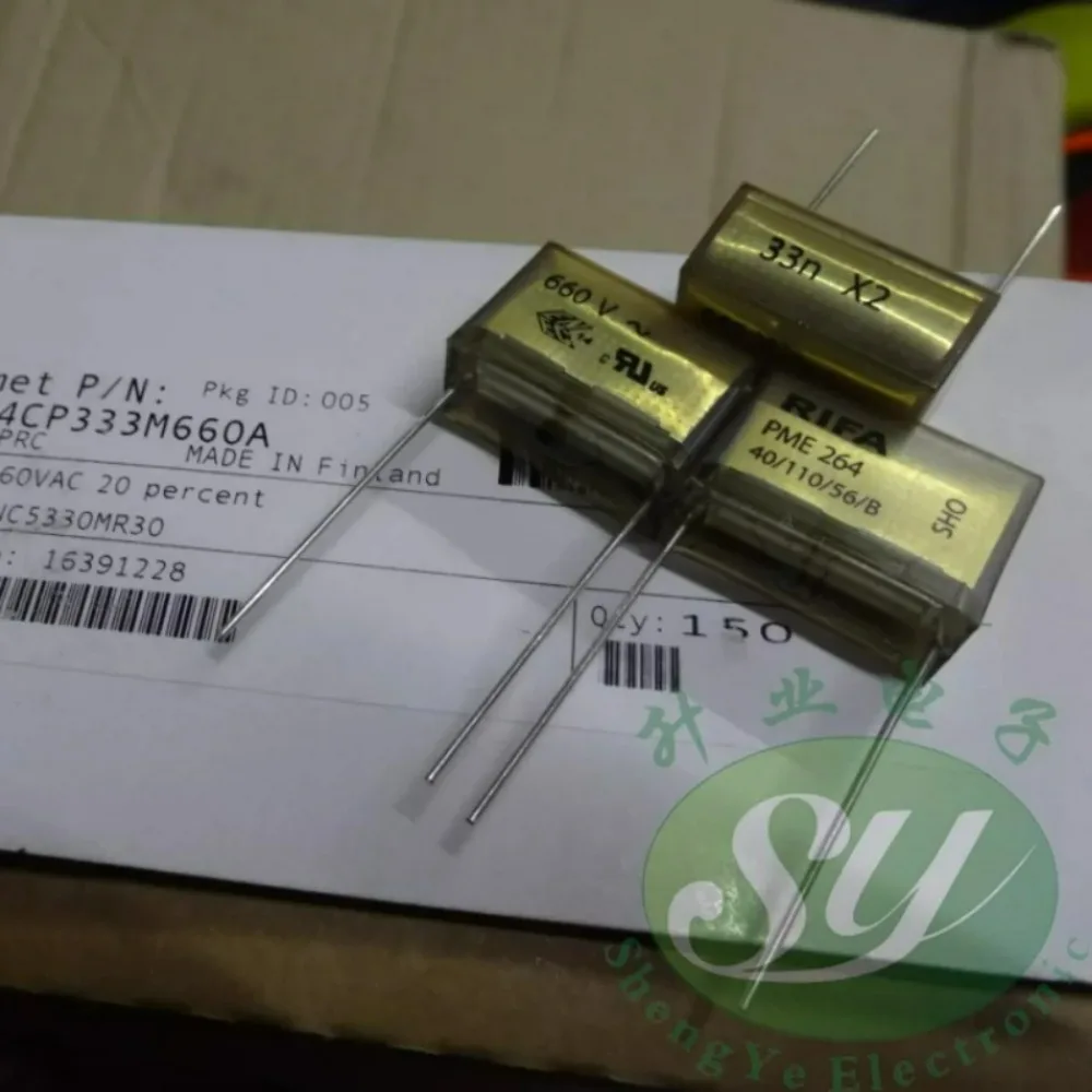 1PCS RIFA PME264 0.033uf 660vAC 33nF 333 M Brand New 20mm Film Capacitor PME264NC5330MR
1PCS RIFA PME264 0.033uf 660vAC 33nF 333 M Brand New 20mm Film Capacitor PME264NC5330MR