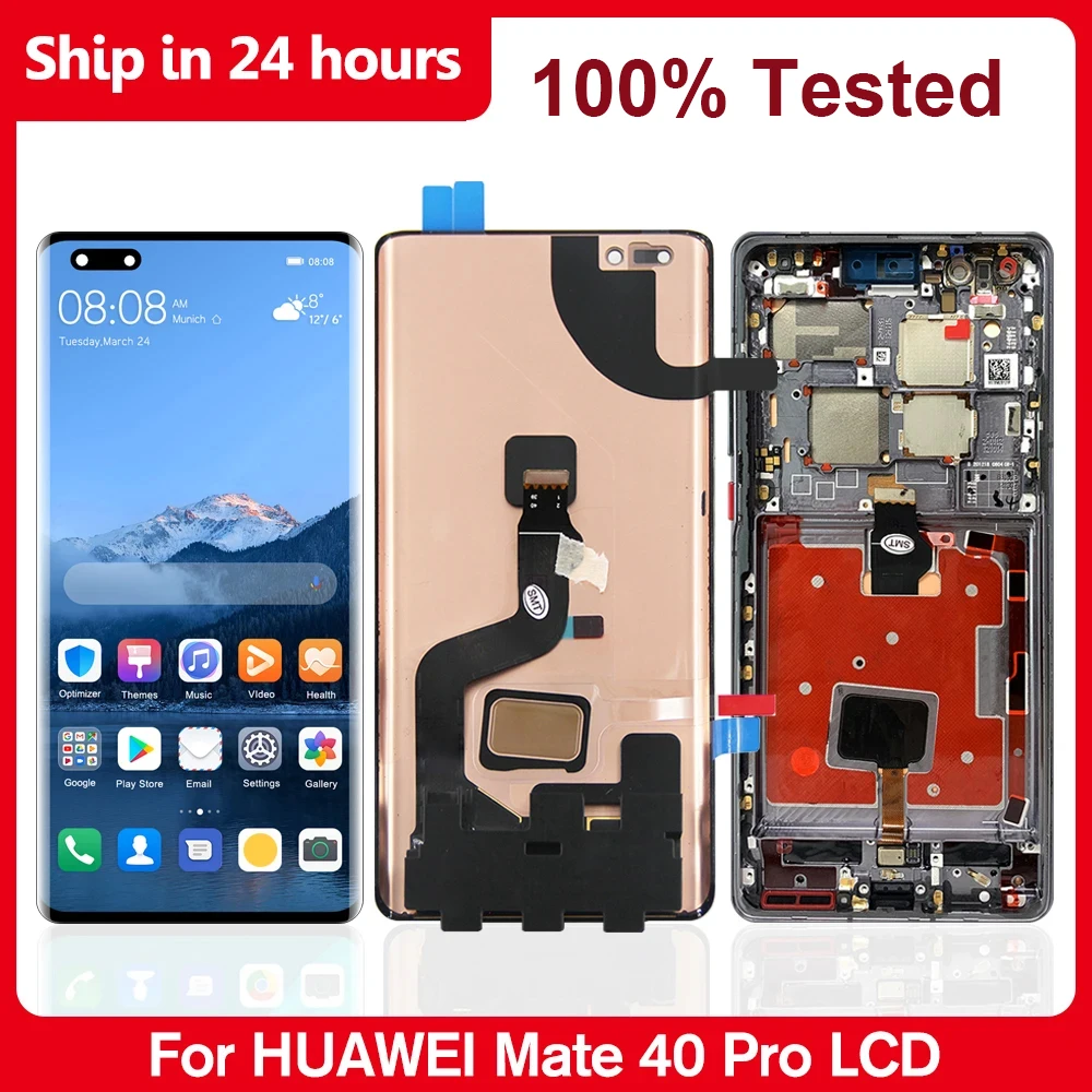 Дигитайзер сенсорного экрана в сборе для Huawei Mate 40 Pro, замена для Mate 40 Pro, фото
Дигитайзер сенсорного экрана в сборе для Huawei Mate 40 Pro, замена для Mate 40 Pro, фото