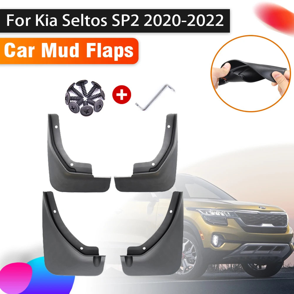 4x Car Mudguards For Kia Seltos 2022 Accessories 2020 2021 SP2 Anti-splash Mud Splash Guard Front Rear Mud Flap Car Accessories
4x Car Mudguards For Kia Seltos 2022 Accessories 2020 2021 SP2 Anti-splash Mud Splash Guard Front Rear Mud Flap Car Accessories