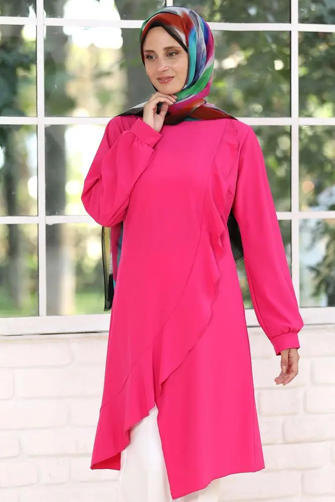 Women's Tunic Long Hearing Tunic Women's Top Clothing Stylish Fashion Style Clothing Muslim Fashion Women Tunic
Women's Tunic Long Hearing Tunic Women's Top Clothing Stylish Fashion Style Clothing Muslim Fashion Women Tunic