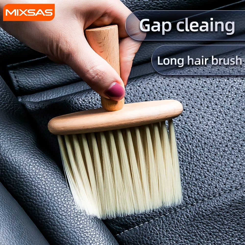 Car Beech Wood Soft Bristle Brush 368 Interior Gap Keyboard Cleaner Vehicle Air Outlet Dust Removal Auto Inside Tool Accessories
Car Beech Wood Soft Bristle Brush 368 Interior Gap Keyboard Cleaner Vehicle Air Outlet Dust Removal Auto Inside Tool Accessories