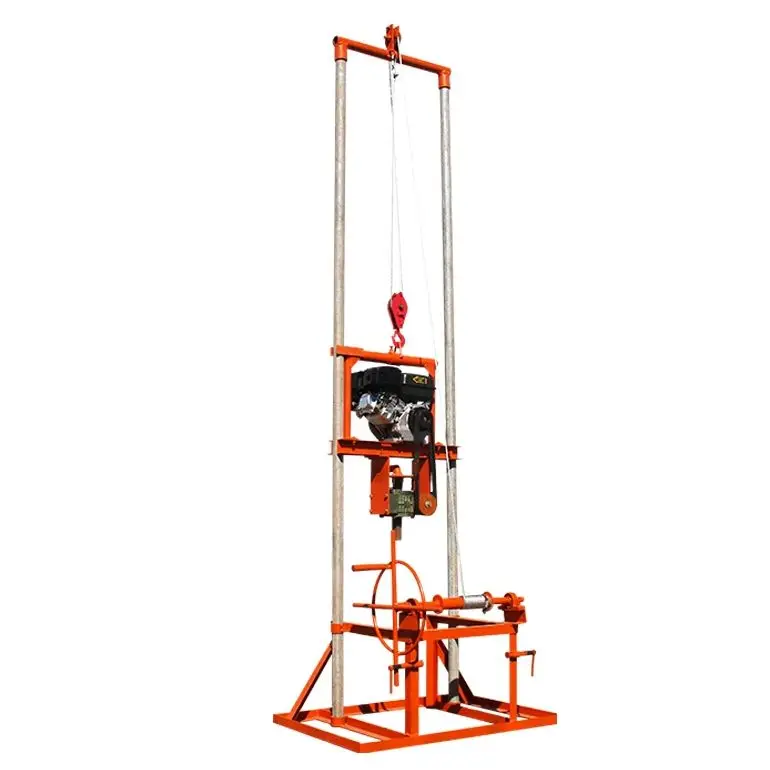 Customized Portable Mini Water Well Drilling Machine 80m Petrol Diesel Manual Lightweight Borehole For Sale Hot Selling
Customized Portable Mini Water Well Drilling Machine 80m Petrol Diesel Manual Lightweight Borehole For Sale Hot Selling
