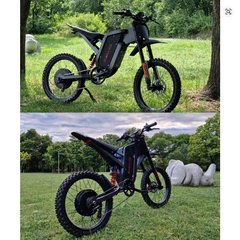 NEW ARRIVAL FOR EKX X21 Max Electric Motorcycles 3000W Brushless Gearless Motors 60V30AH Lithium Battery Speed 85Kmh Adult Off R
NEW ARRIVAL FOR EKX X21 Max Electric Motorcycles 3000W Brushless Gearless Motors 60V30AH Lithium Battery Speed 85Kmh Adult Off R