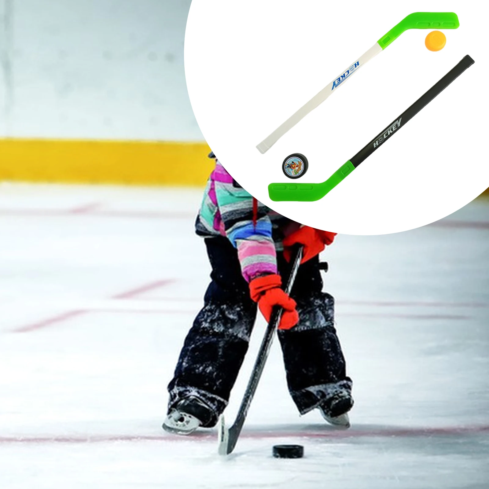 Kids Hockey Sticks and Ball Set Hockey Training Gear for Boys Girls Ages 3-7 Sports Starter Set Indoor Outdoor Lightweight
Kids Hockey Sticks and Ball Set Hockey Training Gear for Boys Girls Ages 3-7 Sports Starter Set Indoor Outdoor Lightweight