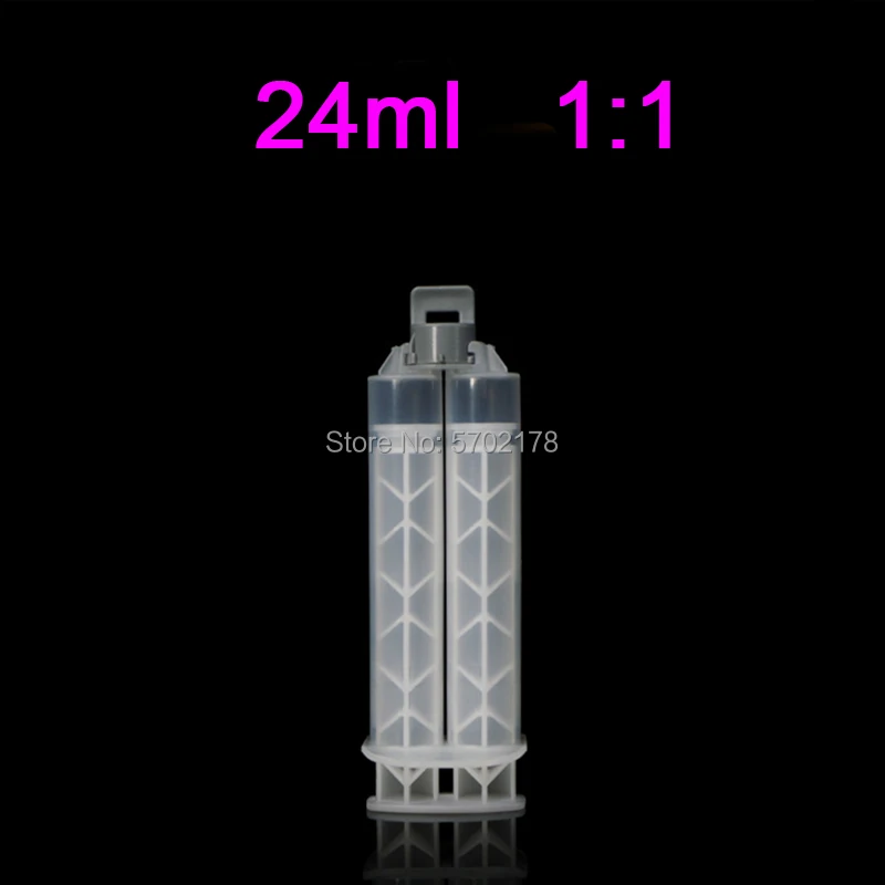 100Pcs New AB Glue Gun Barrel Two-component AB Glue Gun Dispensing Gun 24ml Manual Syringe 1:1 With Resin Static Mixing Tube
100Pcs New AB Glue Gun Barrel Two-component AB Glue Gun Dispensing Gun 24ml Manual Syringe 1:1 With Resin Static Mixing Tube