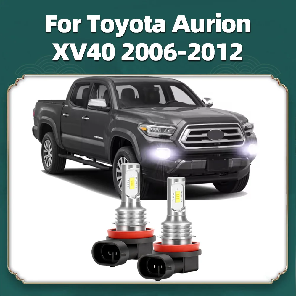 2pcs Led Car Fog Lights Bulb For Toyota Aurion XV40 2006 2007 2008 2009 2010 2011 2012 LED Front Fog Lamp Canbus 6000K 3570 CSP
2pcs Led Car Fog Lights Bulb For Toyota Aurion XV40 2006 2007 2008 2009 2010 2011 2012 LED Front Fog Lamp Canbus 6000K 3570 CSP