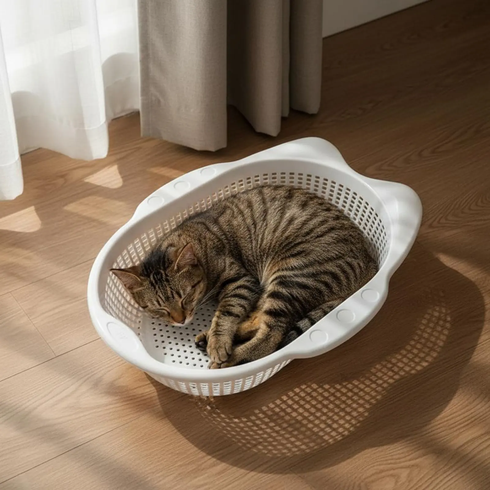 Cat Basket Thickened Breathable Cat Mat Comfortable Pet Bedding for Cats,Indoor Basket Cat Bed PP Breathable Mat Comfortable
Cat Basket Thickened Breathable Cat Mat Comfortable Pet Bedding for Cats,Indoor Basket Cat Bed PP Breathable Mat Comfortable