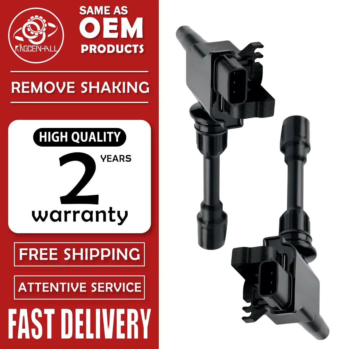 New 1/2 PCS UF407 C1340 Ignition Coil For MazdaA3 Protege 2001-2003 2.0L L4 Protege5 2002-2003 F407 FFY1-18-100 E504E 5C1208
New 1/2 PCS UF407 C1340 Ignition Coil For MazdaA3 Protege 2001-2003 2.0L L4 Protege5 2002-2003 F407 FFY1-18-100 E504E 5C1208