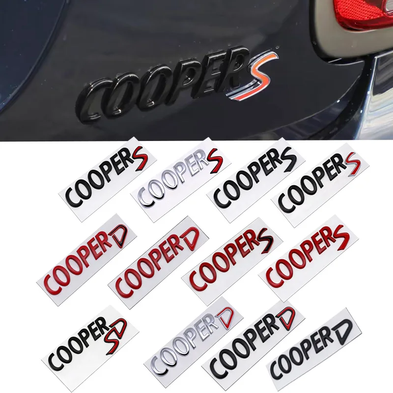 3D Metal Car Trunk Decoration Sticker For MINI R55 R56 R50 R R56 R60 F60 COOPER S D Modification And Refurbishment Accessories
3D Metal Car Trunk Decoration Sticker For MINI R55 R56 R50 R R56 R60 F60 COOPER S D Modification And Refurbishment Accessories