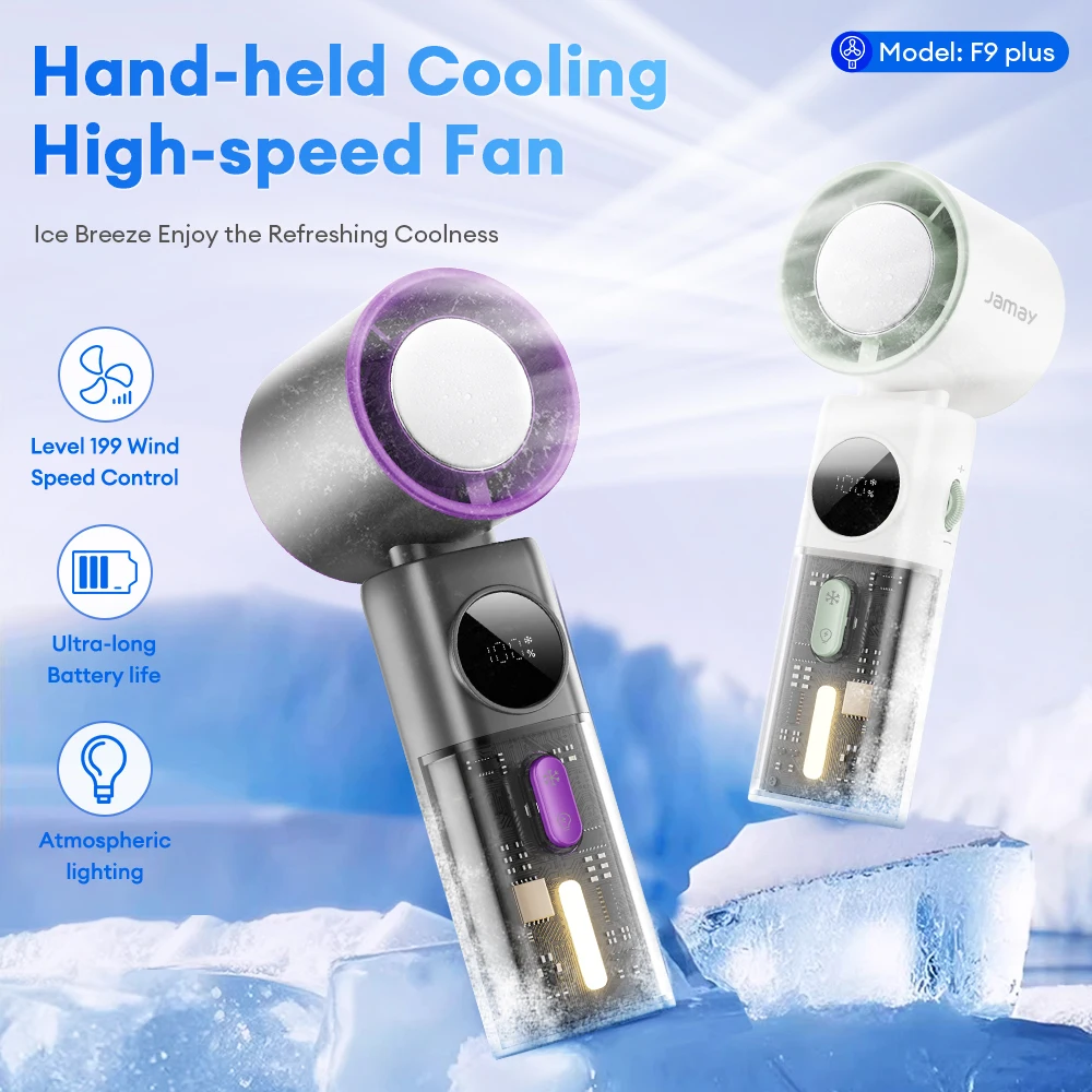 2025 New Handheld Portable Turbo Fan 199 Gears Superconducting Cooling Hanging Neck Outdoor Fan 6000mAh Ultra Long Battery Life
2025 New Handheld Portable Turbo Fan 199 Gears Superconducting Cooling Hanging Neck Outdoor Fan 6000mAh Ultra Long Battery Life