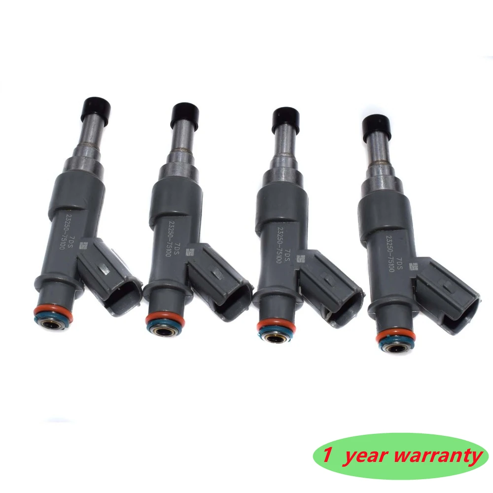 4PCS/set New 23250-75100 23209-09045 23250-79155 Fuel Injectors Nozzle for Toyota 10-12 4Runner 05-14 Tacoma 2.7L L4
4PCS/set New 23250-75100 23209-09045 23250-79155 Fuel Injectors Nozzle for Toyota 10-12 4Runner 05-14 Tacoma 2.7L L4