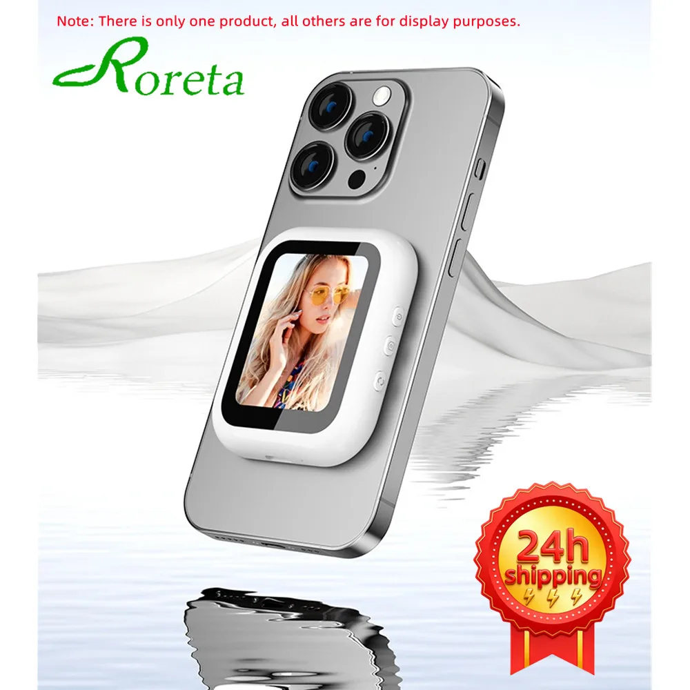 Roreta 2.4 Inch Magnetic Selfie Monitor Compatible with Most Smartphones for On-the-Go Recording and Real-Time Preview
Roreta 2.4 Inch Magnetic Selfie Monitor Compatible with Most Smartphones for On-the-Go Recording and Real-Time Preview