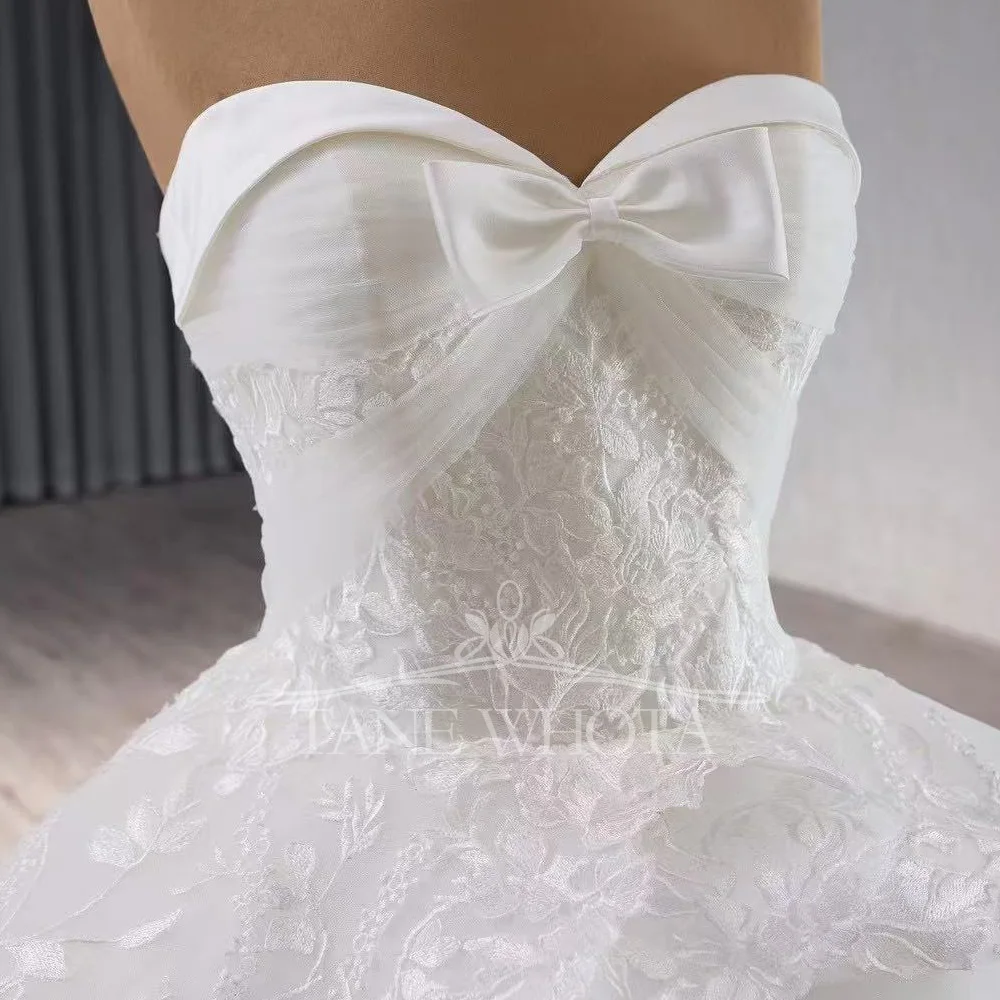 Sweetheart White Lace Ball Gown Wedding Dress Organza XXL Most Popular Vestido De Novia
Sweetheart White Lace Ball Gown Wedding Dress Organza XXL Most Popular Vestido De Novia