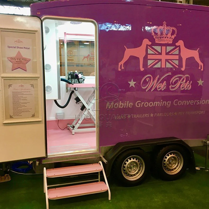 Mobile Pet Grooming Trailer Manufacturer Custom Dog Wash Trailer Fully Equipped Pet Salon Van Truck for Sale
Mobile Pet Grooming Trailer Manufacturer Custom Dog Wash Trailer Fully Equipped Pet Salon Van Truck for Sale