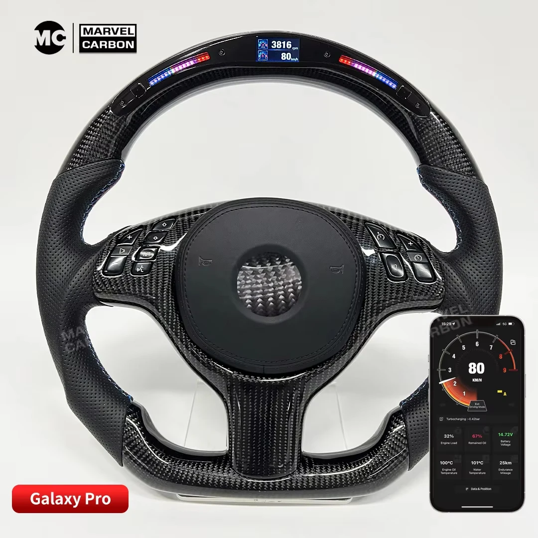 LED Performance Steering Wheel Display Compatible for BMW E46
LED Performance Steering Wheel Display Compatible for BMW E46