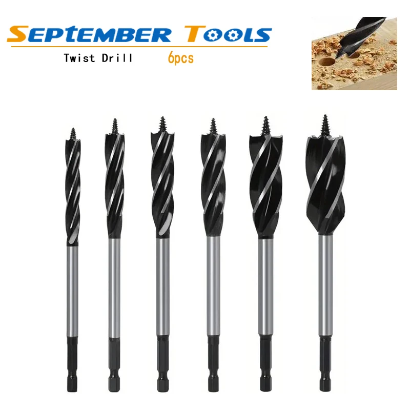  5/50pcs10mm-20mm Twist Drill Bit Set for Wood Fast Cutting, Auger Carpenter Joiner Tools, Heavy Duty Woodworking Drill Bits
5/50pcs10mm-20mm Twist Drill Bit Set for Wood Fast Cutting, Auger Carpenter Joiner Tools, Heavy Duty Woodworking Drill Bits