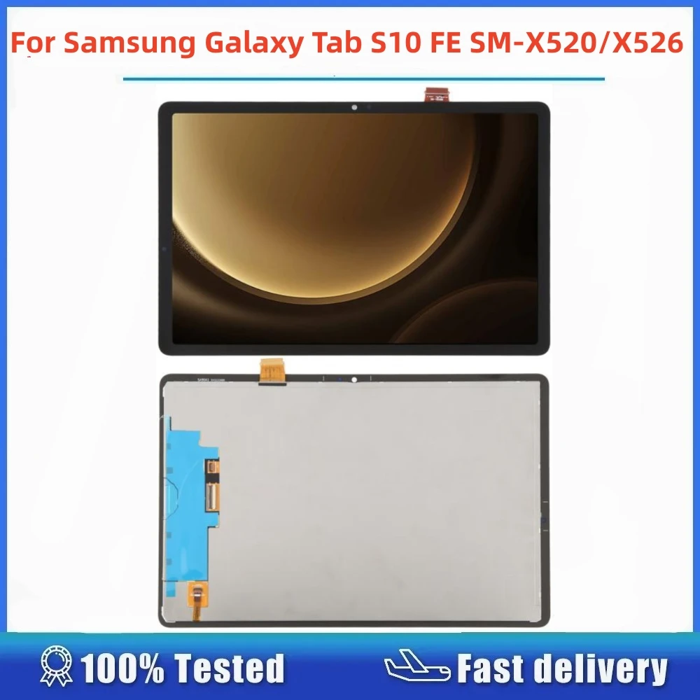 Compatible For Samsung Galaxy Tab S10 FE 5G SM-X52X X526 X520 LCD Display Screen Touch Digitizer Full Assembly Replacement
Compatible For Samsung Galaxy Tab S10 FE 5G SM-X52X X526 X520 LCD Display Screen Touch Digitizer Full Assembly Replacement