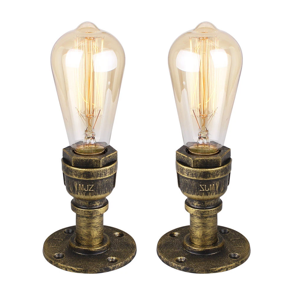 1/2 PCS Vintage Industrial Wall Light E27 Retro Ceiling Lamp Water Pipe Sconces for Bar Corridor Cafe Restaurant Lighting Decor
1/2 PCS Vintage Industrial Wall Light E27 Retro Ceiling Lamp Water Pipe Sconces for Bar Corridor Cafe Restaurant Lighting Decor