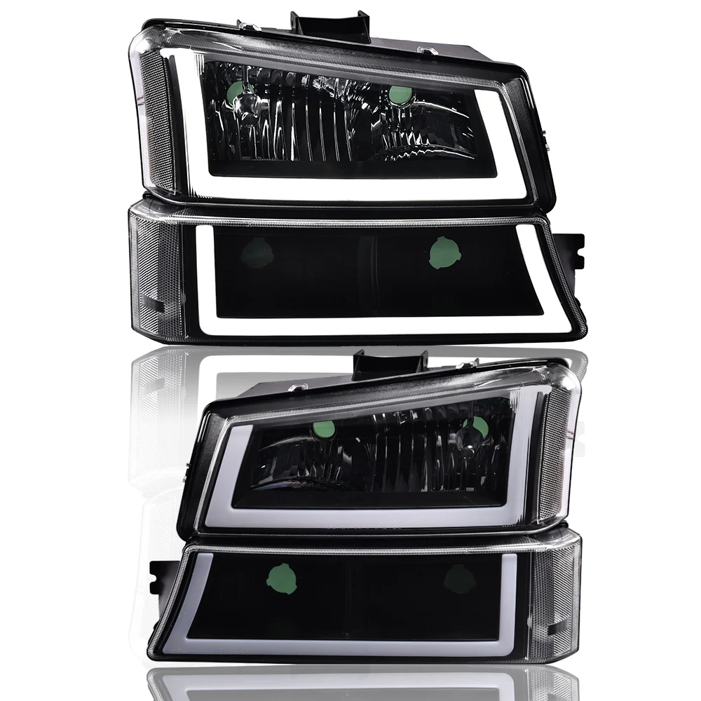 Led Headlight Assembly Compatible with 2003-2006 Chevy Silverado 1500 2500 3500 Hd Model/Avalanche 1500 2500 (Fit Without Cladding)
Led Headlight Assembly Compatible with 2003-2006 Chevy Silverado 1500 2500 3500 Hd Model/Avalanche 1500 2500 (Fit Without Cladding)