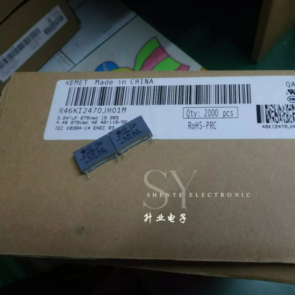 10pcs/lot AV R46 MKP 0.047uf 275VAC 47nf 473 M Brand New 15mm Film Capacitor R46KI2470JH01M
10pcs/lot AV R46 MKP 0.047uf 275VAC 47nf 473 M Brand New 15mm Film Capacitor R46KI2470JH01M