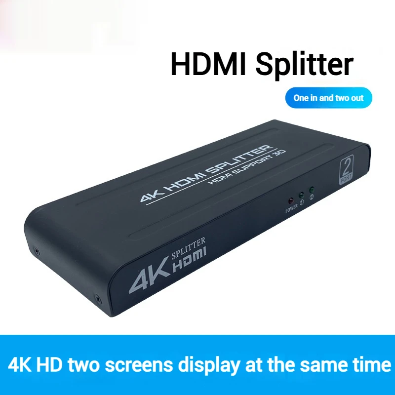 Разветвитель HDMI без драйверов, 1 в 2, сетевой разветвитель для ноутбука, настольного компьютера, PS4, разветвитель для видеоигр
Разветвитель HDMI без драйверов, 1 в 2, сетевой разветвитель для ноутбука, настольного компьютера, PS4, разветвитель для видеоигр