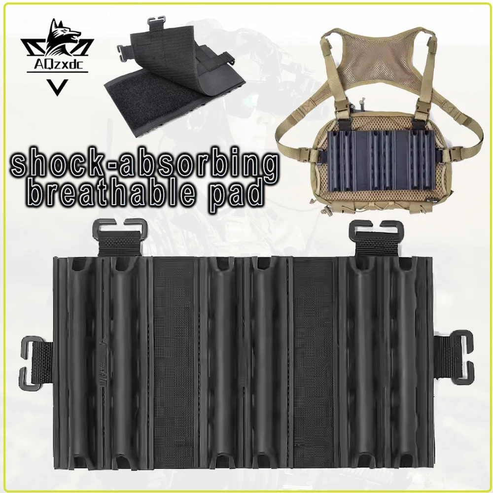 Summer Tactical Chest Pack Shock-Absorbing Breathable Pad Chest Pack Rubber Perspiration Pad Hanging Board CS Hunting Equipment
Summer Tactical Chest Pack Shock-Absorbing Breathable Pad Chest Pack Rubber Perspiration Pad Hanging Board CS Hunting Equipment