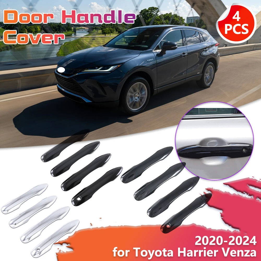 Car Door Handle Cover for Toyota Harrier Plug-in Hybrid Venza XU80 2020~2024 2023 Chrome Sticker Trim Scratch Decor Accessories
Car Door Handle Cover for Toyota Harrier Plug-in Hybrid Venza XU80 2020~2024 2023 Chrome Sticker Trim Scratch Decor Accessories