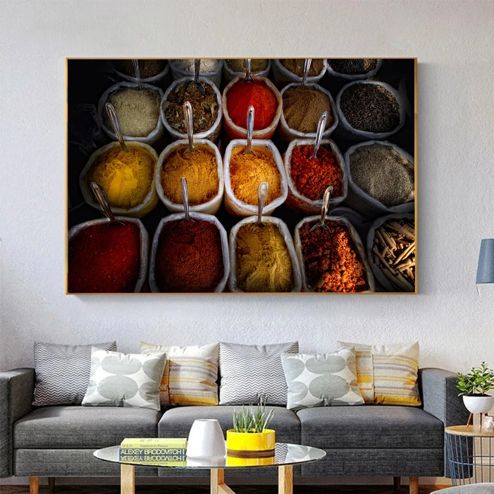 Spices Spoon Kitchen Food Posters Canvas Painting Modern Wall Art Pictures Prints For Kitchen Restaurant Home Decor Frameless
Spices Spoon Kitchen Food Posters Canvas Painting Modern Wall Art Pictures Prints For Kitchen Restaurant Home Decor Frameless