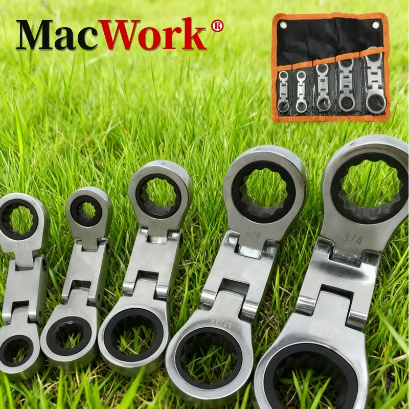 5 Pcs Mini Double Ended Ratchet Wrench British Set Adjustable Rotary Torque Wrench 72 Tooth Toughbuilt Plum Blossom Spanner Tool
5 Pcs Mini Double Ended Ratchet Wrench British Set Adjustable Rotary Torque Wrench 72 Tooth Toughbuilt Plum Blossom Spanner Tool